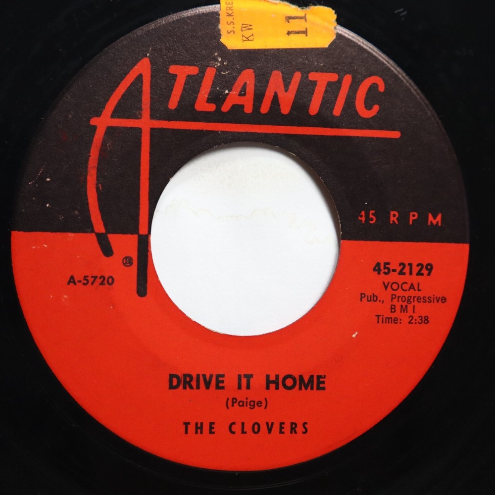 THE CLOVERS - DRIVE IT HOME / THE BOOTIE GREEN - SOUL 45